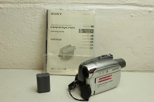 Sony Handycam DCR-HC26 Mini DV Camcorder w/ Battery & Manual Tested Works Great! - Picture 1 of 9