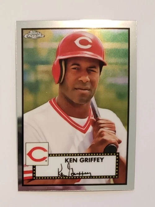 2021 Topps Chrome Platinum Anniversary Ken Griffey  Base - Image 1 of 1