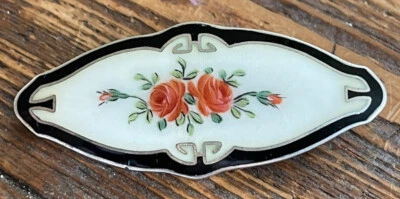 Spilla norvegese Thorleif Johnsen argento sterling smaltato Norvegia vintage ... - Immagine 1 di 4