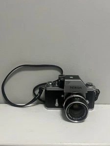 Nikon F Photomic 35mm SLR Film Camera silver  Made In Japan Excellent - Picture 1 of 5