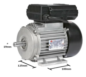 SIP 06555 AIR COMPRESSOR MOTOR TN-SRB 230v (13amp) 3HP (FITS 06258) (MEC80) - Picture 1 of 3
