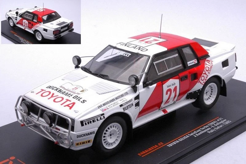 IXO Toyota Celica TwinCam Turbo #21 Kankkunen Safari 1985 1/24 24RAL025A.22