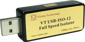Aislador USB de alta velocidad de alta resistencia USB-ISO-12 de colección (máx. 800 mA) - Imagen 1 de 2