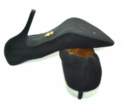 Zapatos de tacón alto JENNIFER LOPEZ TEXTIL NEGRO Talla 81/2 Medianos Foto 1 de 3