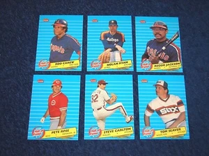 1986 FLEER BASEBALL COMPLETE FUTURE HALL OF FAMERS INSERT SET (18-41) - Picture 1 of 1