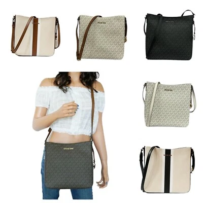 Bolso Bandolera Michael Kors Jet Set Viaje Grande Mensajero Hombro Foto 1 de 4