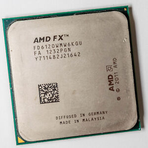 AMD FX-6120 3.5GHz Six Core AM3+ Processor 95W 8MB Zambezi FD6120WMW6KGU