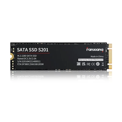 Fanxiang M.2 SATA SSD 256GB 512GB 1TB 2TB SSD 6Gb 560MB/S interne Festplatte LOT - Bild 1 von 4