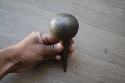 Vintage iron Ball Anvil Blacksmith Hardy Tool Stake mashroom anvil tool  - Image 1 of 4