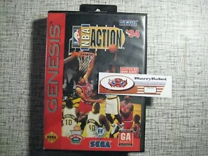 NBA Action '94 Sega Genesis Basketball Sports Game Boxed - Picture 1 of 4