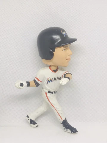 Christian Yelich Miami Marlins Name and Number Bobblehead MLB No Bat…91 Cover
