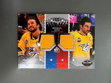 Roman Josi 2022/23 SP Game Used Dual Back 2 Back Jersey Relic Predators  A9