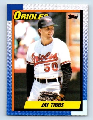1990 O-Pee-Chee Jay Tibbs Baltimore Orioles #677 - Image 1 of 2