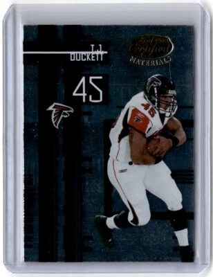 2005 Leaf Certified Materials #6 T.J. Duckett - Image 1 of 2