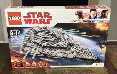 LEGO Star Wars: First Order Star Destroyer (75190) Brand New Sealed - Image 1 of 4