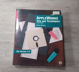 Libro de Consejos y Técnicas AppleWorks 2.0 Segunda Edición 1987 De Colección - Imagen 1 de 6