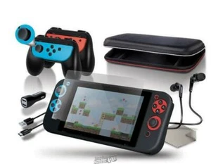 DreamGear Bezprzewodowe zestawy akcesoriów Nintendo SWITCH czerwony i czarny i niebieski - Zdjęcie 1 z 3