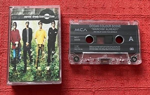 OCEAN COLOUR SCENE - UK CASSETTE TAPE - MARCHIN' ALREADY - Picture 1 of 6