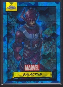 Topps Chrome Marvel Sapphire Galactus 63 Trading Card TCG - Imagen 1 de 3