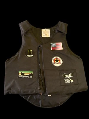 Chaleco ecuestre acolchado de espuma protectora de seguridad guardaespaldas ajustable XL Tough-1 Foto 1 de 3