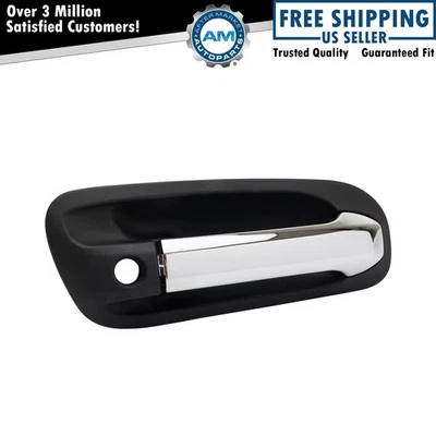 Manija de puerta exterior delantera cromada lado derecho del pasajero para Peterbilt 567 579 Foto 1 de 4