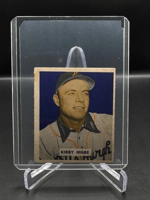 1949 BOWMAN!  KIRBY HIGBE!  PITTSBURGH PIRATES!  #215  VG-EX! - Image 1 of 2