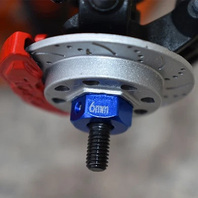 6MM Thick 12MM Wheel Hex Hub for Axial 1/10 RBX10 Ryft 4WD Rock Bouncer RC Car - Image 1 of 4