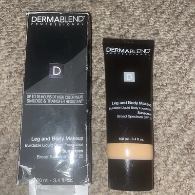 Dermablend Leg and Body Makeup Foundation 35C Light Beige New - Image 1 of 4