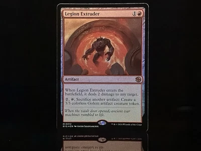Legion Extruder #12 Mythic (FOIL) MTG Outlaws of Thunder Junction: The Big Score - Image 1 of 2
