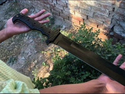 Espada Vikinga Forjada a Mano Acero al Carbono/Afilada Lista para Batalla Espada Medieval + Funda Foto 1 de 4