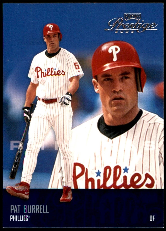 Pat Burrell 2003 Playoff Prestige #156 Phillies MLB READ FREE SHIP AutographDen - Image 1 of 2