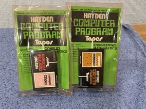 🍏 Hayden Computer Kassette Lot (Komplex Mathe & Engin. Mathe) - Bild 1 von 8