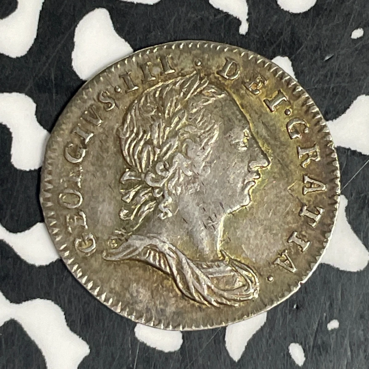 英国1762年ジョージ3世 3ペンス 銀貨 英国1762年ジョージ3世 3ペンス 銀貨 英国1762年ジョージ3世 3ペンス