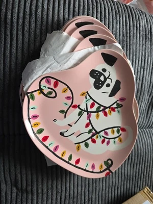 Placas figurativas Pug Dog (6) NUEVAS con etiquetas Wondershop Target 2022 Foto 1 de 3