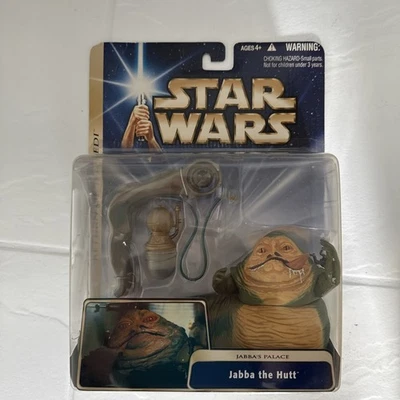 Figura Hasbro 2004 Star Wars El Retorno del Jedi Palacio de Jabba Jabba el Hutt Foto 1 de 3