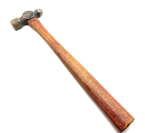 Vintage 6oz Plumb Ball Peen Hammer Wooden Handle 10 1/4" Long - Picture 1 of 3