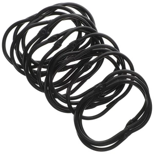 Anillos de gancho para cortina de ducha de 30 piezas para varillas soporte colgante cortinas de metal - Imagen 1 de 12