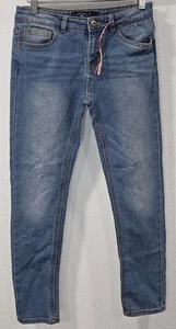 Lucky Brand Girls Zoe Skinny Medium Wash Denim Jean Adjustable Waist Size 12 - Picture 1 of 18
