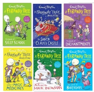 NEW x 6 FARAWAY TREE colour readers Enid Blyton SANTA'S CASTLE JOE MAGIC SNOWMAN - Picture 1 of 1