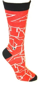 NCAA Nebraska Cornhuskers Repeater Team Mid-Calf Socks - Picture 1 of 3