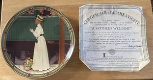 Norman Rockwell Sammelteller A Mother's Welcome - Bild 1 von 2