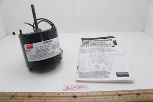 Dayton 3M545D Motor 115V 60Hz 0.9A CWSE 1/40hp 3000 RPM 1/4" x 2" Shaft USA - Picture 1 of 9