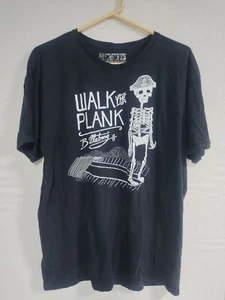 Billa Bong Large Tee Shirt Walk The Plank Billa Bong 1973 Turquoise - Picture 1 of 4