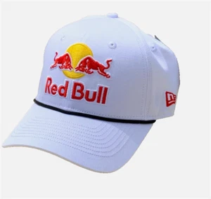 Classic White Baseball Cap w/Black rope.3 logos. BMX. Motocross.MotoGP. Replica. - Picture 1 of 9