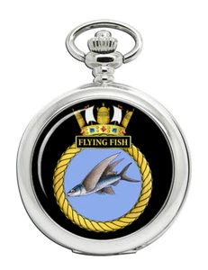 Hms Fliegen Fisch, Royal Navy Taschenuhr - Bild 1 von 5