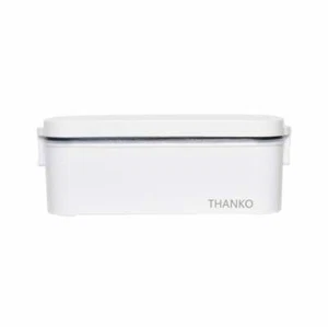 THANKO Ultra High Speed Rice Cooker Lunch Box WHITE AC 100V from Japan - Picture 1 of 12