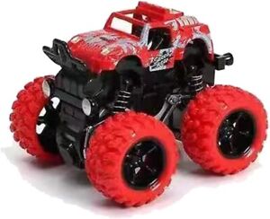 Friction Powered Monster Trucks Push and Go Vehicles Toy Birthday Gift for Kids