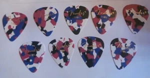 SUPER Rare Vintage Fender #351 FETTI Thin Picks (9 Pick Lot) 1980s NOS - Bild 1 von 1