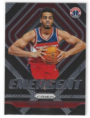 TROY BROWN JR. 2018-19 PANINI PRIZM EMERGENT WIZARDS $1.99 ROOM - Image 1 of 2