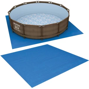 Bestway TELO BASE TAPPETO PER PISCINA FUORITERRA AUTOPORTANTE cm 396x396 58002 - Foto 1 di 8